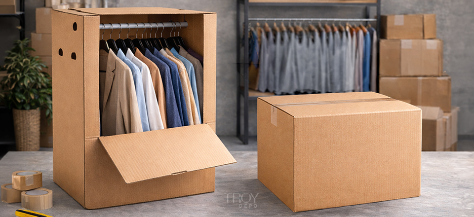 Askılıklı Koli ile Standart Koli Arasındaki Fark Nedir?