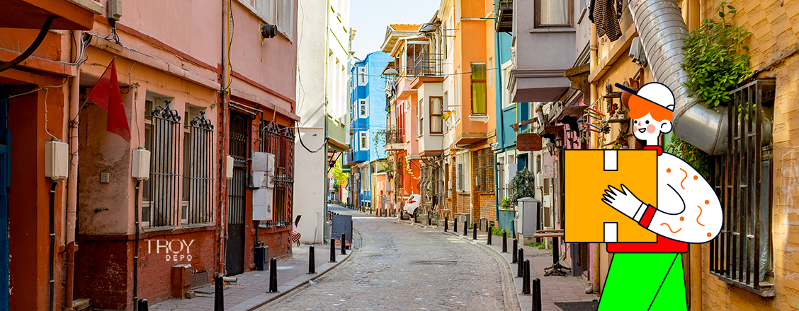 Caddebostan Eşya Depolama Sokak Görseli