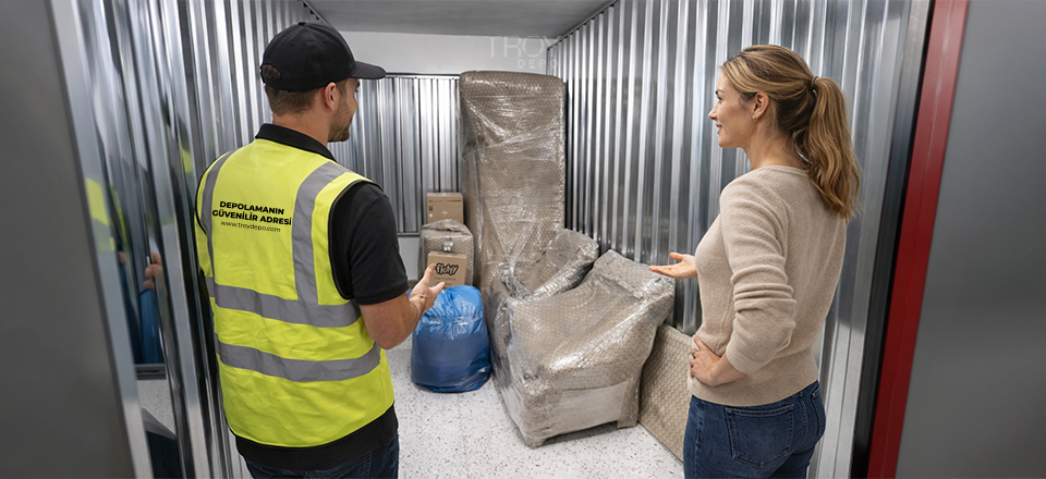 Eşyaların Düzenli Bir Şekilde Yerleştirilmesi