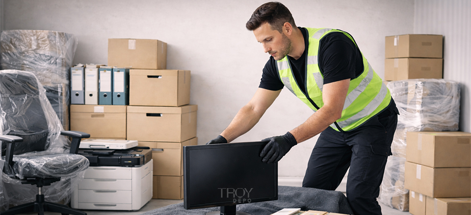 Ofis Eşyası Depolamada Troy Depo Farkı