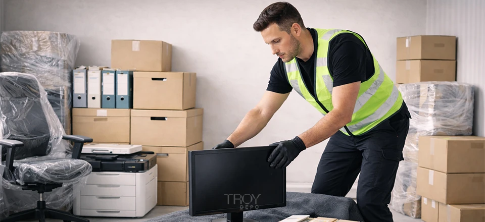 Ofis Eşyası Depolamada Troy Depo Farkı